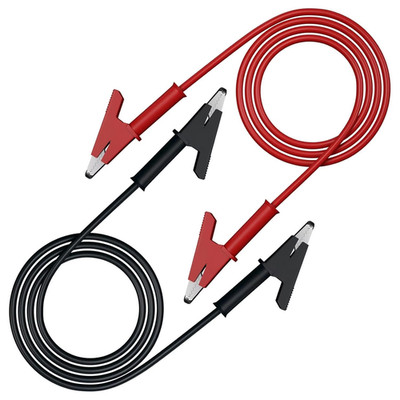1000V Alligator Clip Test Leads Jumper Wire Electrical Testing Cable Set