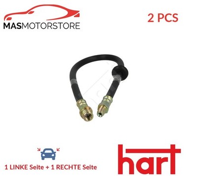 BREMSSCHLAUCH BREMSLEITUNG PAAR VORNE HART 220 404 2PCS H NEU OE QUALITÄT