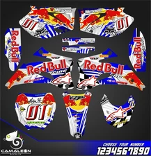 Yamaha YZF250-450 2006 2007 2008 2009 yzf450 yz250f yz450f graphics kit stickers
