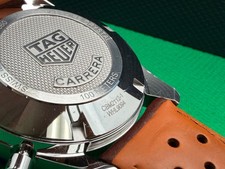 TAG Heuer Carrera CBM2112 Calibre 16 Stainless Steel Blue Dial Mens Watch 41mm 10