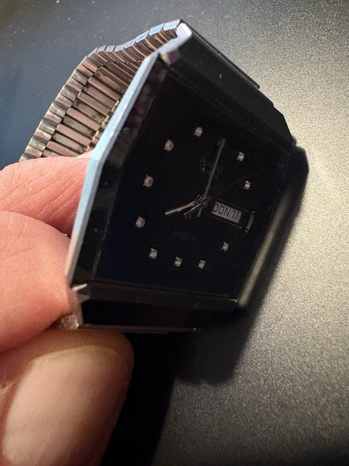 Rado DiaStar Quartz (mit Tag/Datum) und original Broschüre/Preisblattaus 1982 - Bild 4 von 4