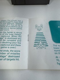 Galaga: Demons of Death - NES Nintendo libretto istruzioni gioco originale