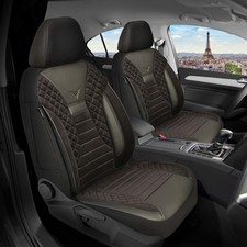 Schonbezüge Sitzbezüge für Chevrolet Aveo T300 Bj 2011-20 in Schwarz PS803