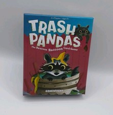 Trash Pandas Raccoon Card Game by Gamewright Very Good Complete