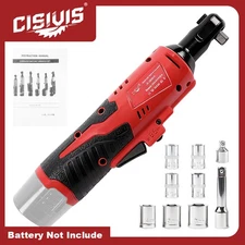Cisivis 12V Cordless Ratchet Wrench 3/8" Electric Ratchet Wrench - Base Tool