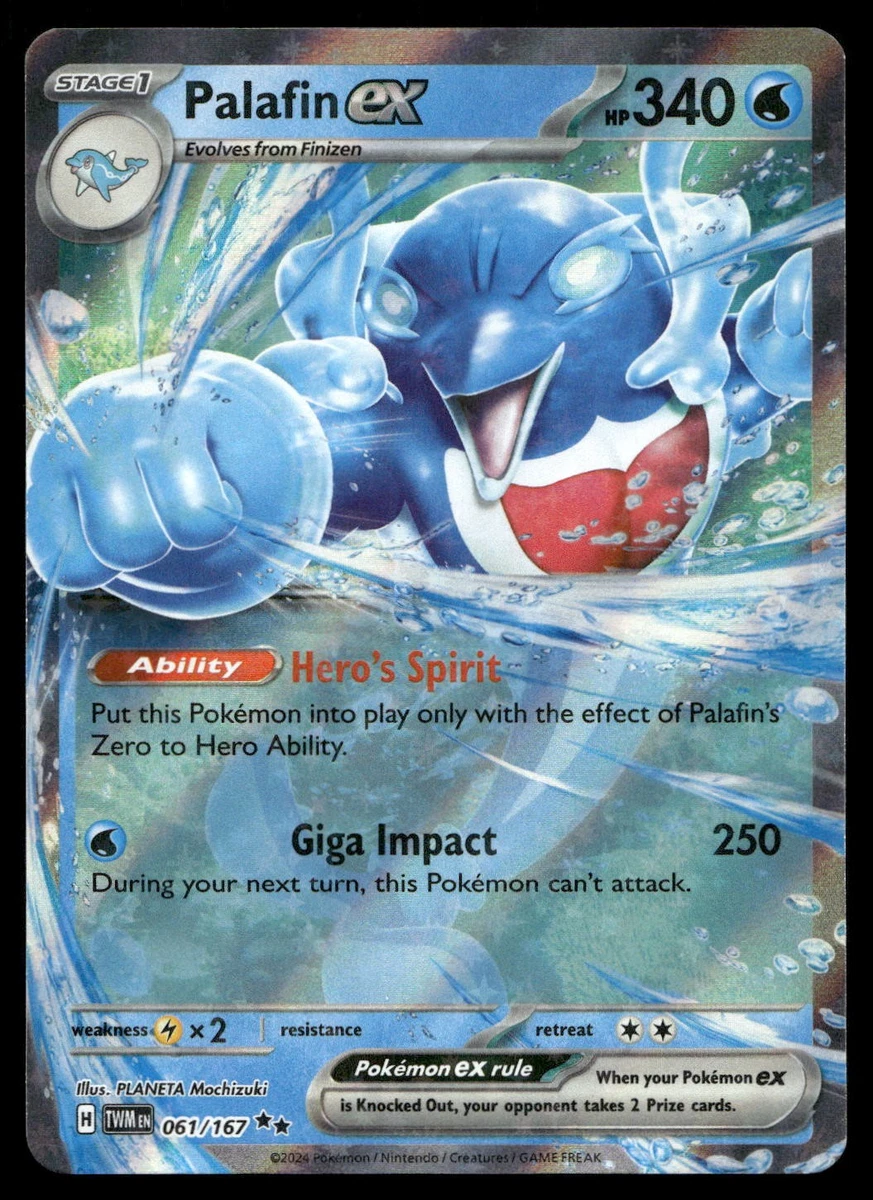 palafin ex pokemon card Palafin ex - SVP126 main image 1