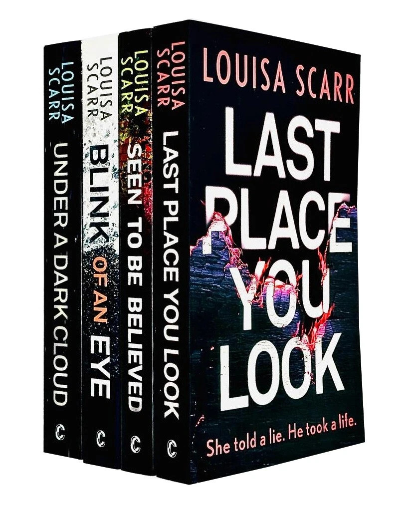 Louisa Scarr Butler And West Series Collection 4 Books Set Seen to Be Believed