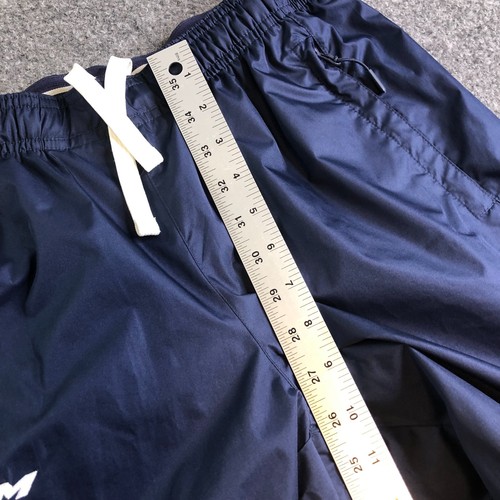CCM Pants Mens Small Blue Hockey Windbreaker Warm Up Ankle Zip Jogger - Picture 8 of 15
