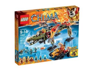 **RETIRED** SEALED AND BRAND NEW Lego Chima Set 70227 - King Crominus' Rescue