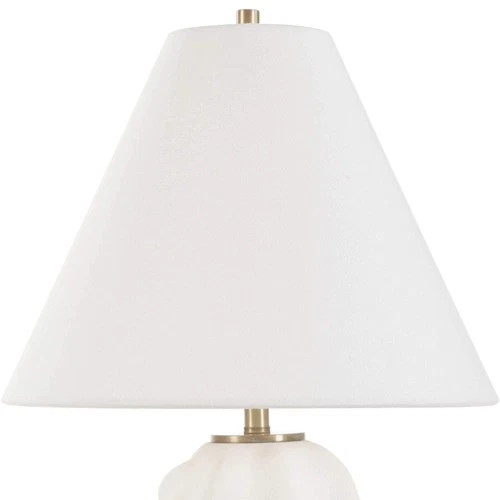 Uttermost Bora White Accent Lamp - Picture 4 of 5