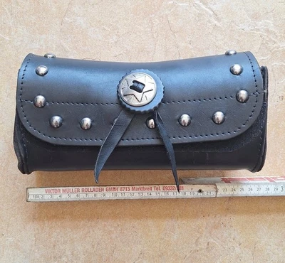 Original Harley Windschild Tasche Toolbox Windshield Bag Evo Heritage 1986 up - Bild 1 von 4