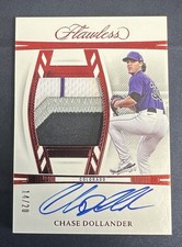 2024 Panini Flawless -  Patch Auto -Chase Dollander Ruby /20 - 🔥4 Color Patch🔥