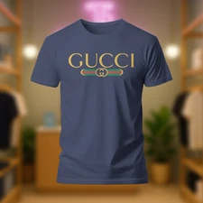 gucca Logo Mens Shirt Funny Made In USA