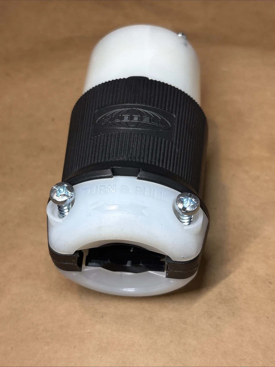 Hubbell HBL2423 3 Pole-Phase 4 Wire 20 A 250VAC Female Locking Plug photo 4