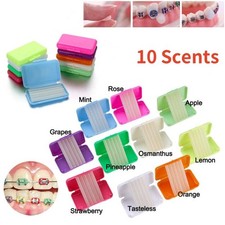 10 Fruit Scents Dental Oral Orthodontics Wax For Relief Braces Gum Irritation