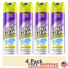 Foam Bathroom Cleaner Citrus Scent Stain Fighter Foaming Spray No Scrub Cleaner