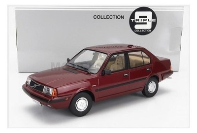 Volvo 360 GLT 1987 1:18 Modellauto Dunkelrot TRIPLE 9 T9-1800411
