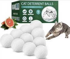 Cat Deterrent Outdoor Indoor, Grapefruit Oil Keep Cats Out, Kid Pet Friendly