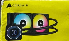 CORSAIR iCUE H100i ELITE Liquid CPU Cooler  - Black (CW-9060046-WW)