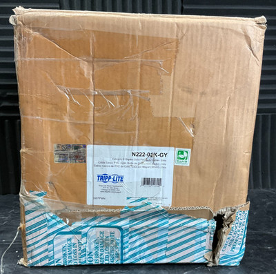 Tripp Lite CAT-6 PVC Bulk Cable - 1000 feet gray N222-01K-GY   NEW OPEN BOX!  