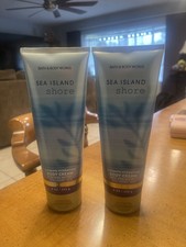 2 Pcs. Of Bath And Body Works Sea Island Shore Body Cream brand New 