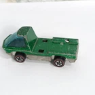 Vintage 1969 Hot Wheels Heavyweights Green Truck Cab Redline Hong Kong Base dc