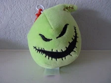 Disney 's Nightmare Before Christmas OOGIE BOOGIE Plush Bag Clip Keychain 4.5"