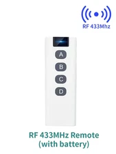 Tuya Wifi Smart Switch US Standard Touch Switch 433Mhz Wireless Remote Voice Con