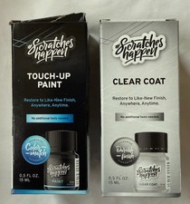 Scratches Happen Touch Up Paint & Clear Coat: Ford Antimatter Blue Metallic HX74