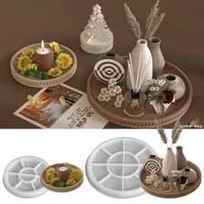 DIY Epoxy Resin Silicone Molds Storage Tray Mould Casting Making Craft Tool