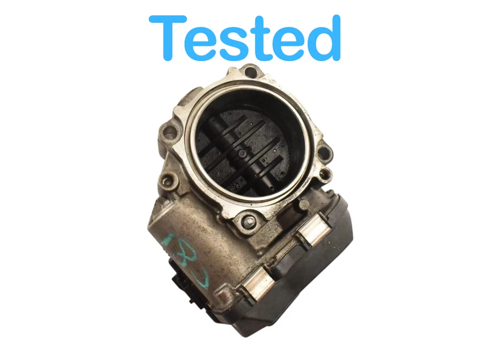 09-15 BMW 750i 750Li 750Li xDrive Engine Throttle Body Valve 13547555944 Oem - Image 3 of 4