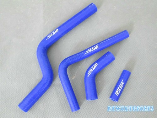 YELLOW SILICONE RADIATOR/COOLANT HOSE For KAWASAKI KX250F/KXF250 2004 2005 KIT - Picture 4 of 6
