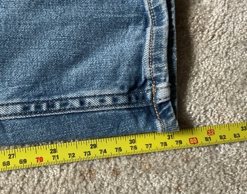 Superbi jeans Tommy Hilfiger in denim elasticizzati bassi. 27 W x 31 L. (T3200) - Foto 10 di 10