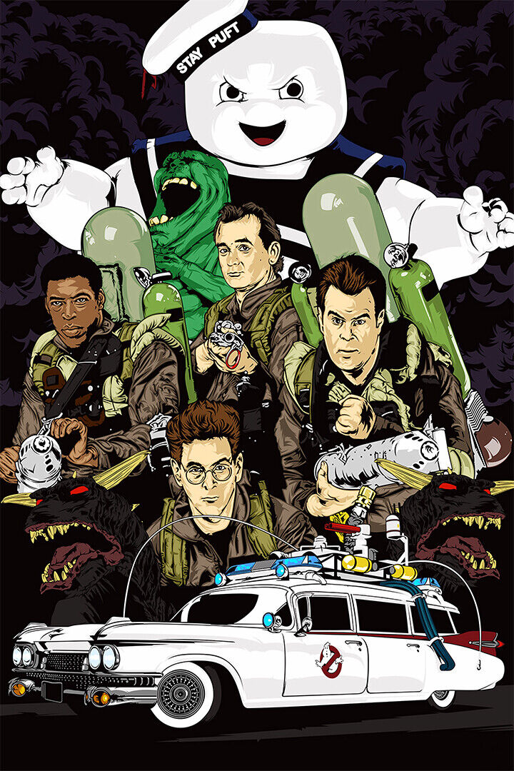 Poster GHOSTBUSTERS - logo, Wall Art, Gifts & Merchandise