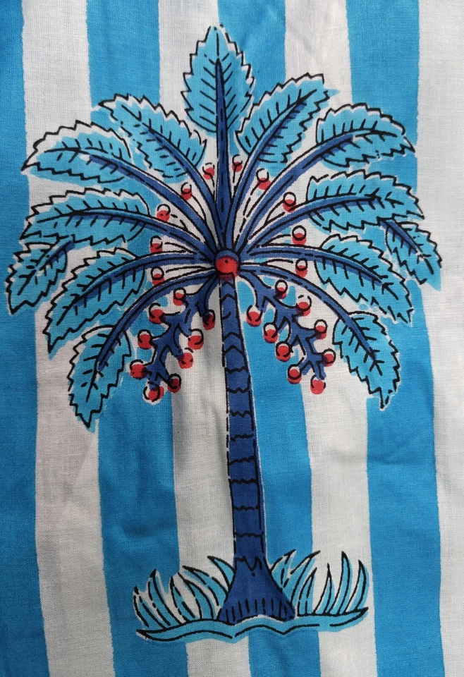 Indian Fabric Cotton Fabric By Yard Hand Block Print fabric Dressmaking Making D - Image 4 of 4