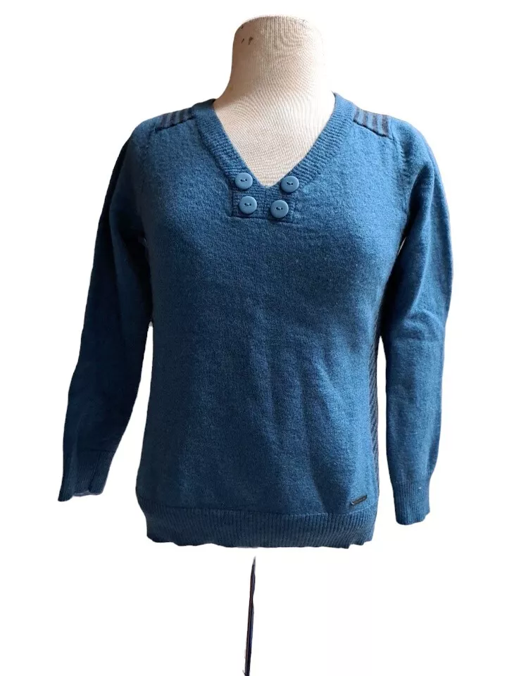 smartwool piney lake henley merino wool knit runs small sweater
