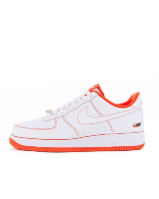 Nike Air Force 1 '07 LV8 EMB - Rucker Park - 11 / 45 - White/Team Orange/Black