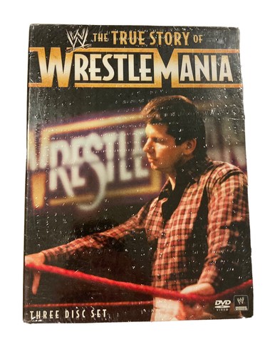 The WWE: The True Story of WrestleMania (DVD, 2011, 3-Disc Set) NEW