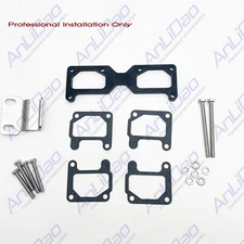 Intake Manifold Spacer Kit / Kawasaki Jet Ski JS 440 550 Mikuni Sbn 44/46 Black
