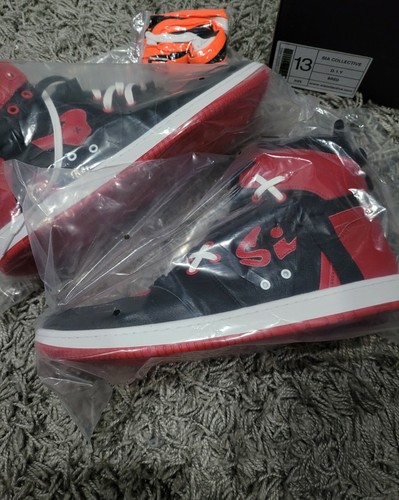 SIA COLLECTIVE D.1.Y. BRED BANNED CUSTOMIZABLE 5 SETS OF LACES sz 13