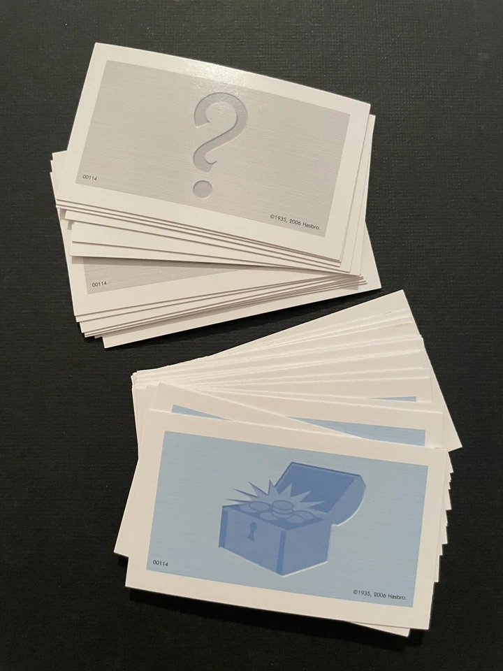 Tarjetas de cofre comunitario Monopoly Electronic Banking 2007 de repuesto como nuevas Foto 2 de 2