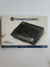 Vintage GE General Electric Answering System Dual Cassette 2-9862. No manual