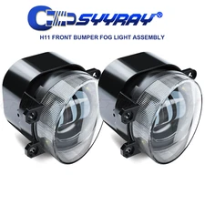 LED PAIR Front Bumper Fog Lights Driving Lamps For TOYOTA CAMRY 2007-2014 6000K