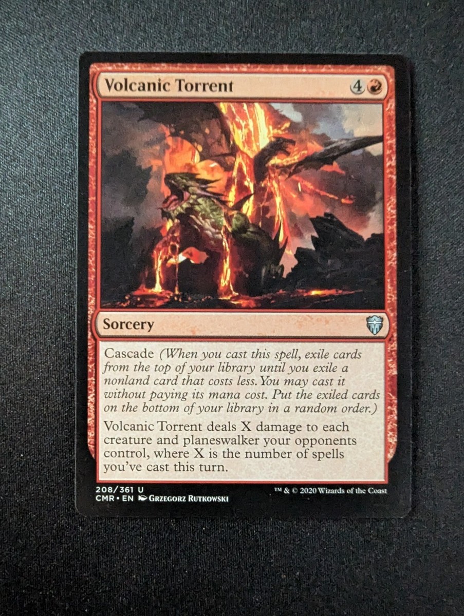 VOLCANIC TORRENT #208 MTG Commander Legends | eBay