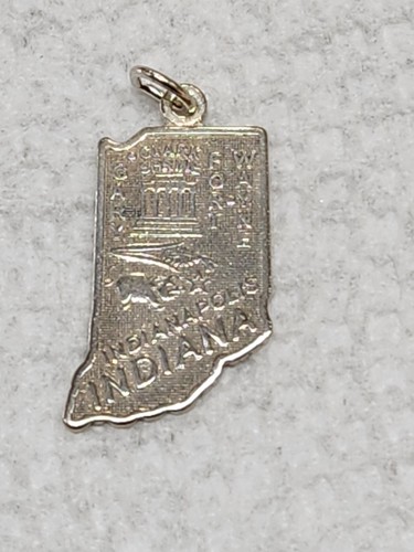 Indiana Charm Sterling Silver Fort Wayne Gary Indianapolis