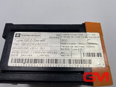 Relais de sécurité Telemecanique Preventa GEZL B – Used Industrial Parts