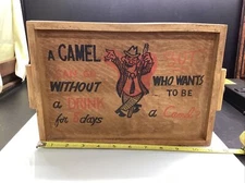Mid Century Modern Tray/ Sign Drinking 