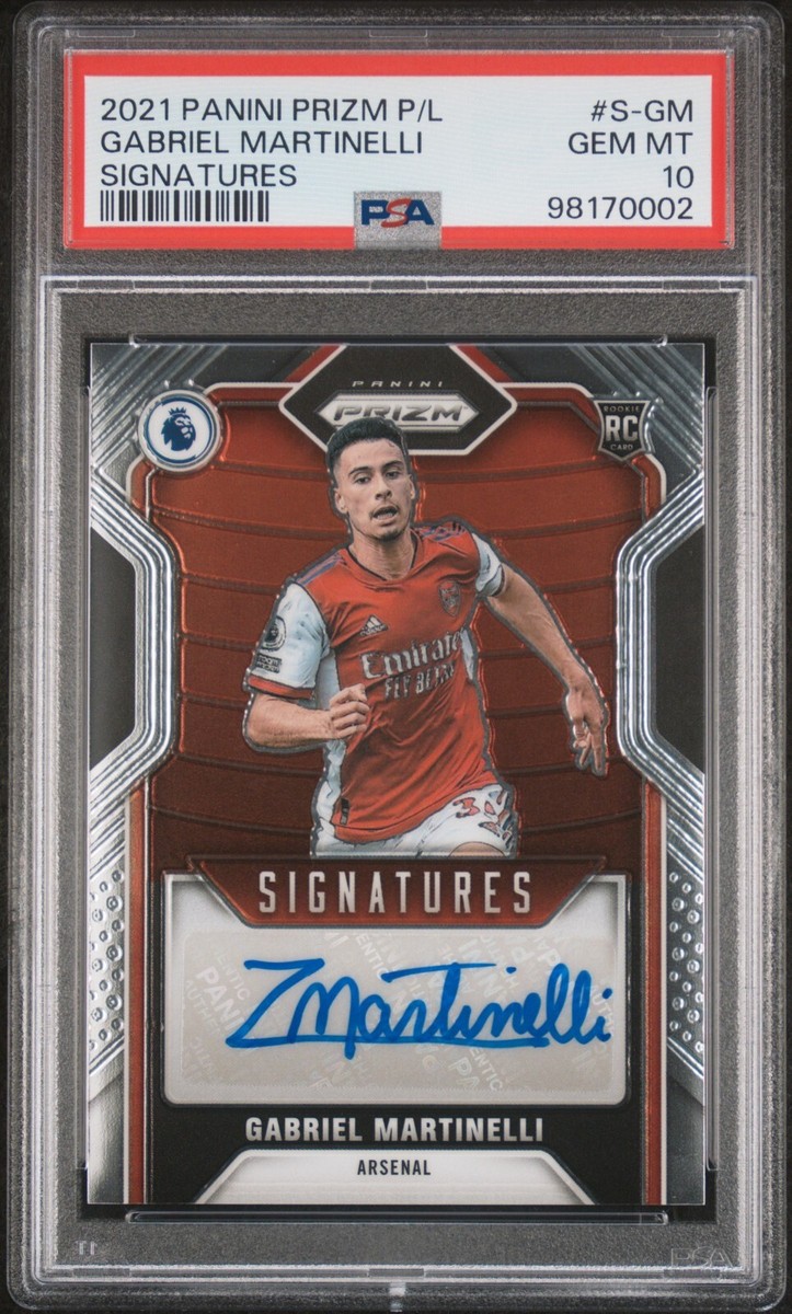 Prizm Gabriel Martinelli RC PSA10 Auto
