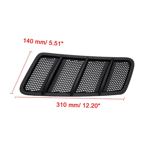 Pair Front Hood Vent Air Mesh Grille Trim Cover Fit For Mercedes W166 GL/GLE/GLS - Bild 6 von 9