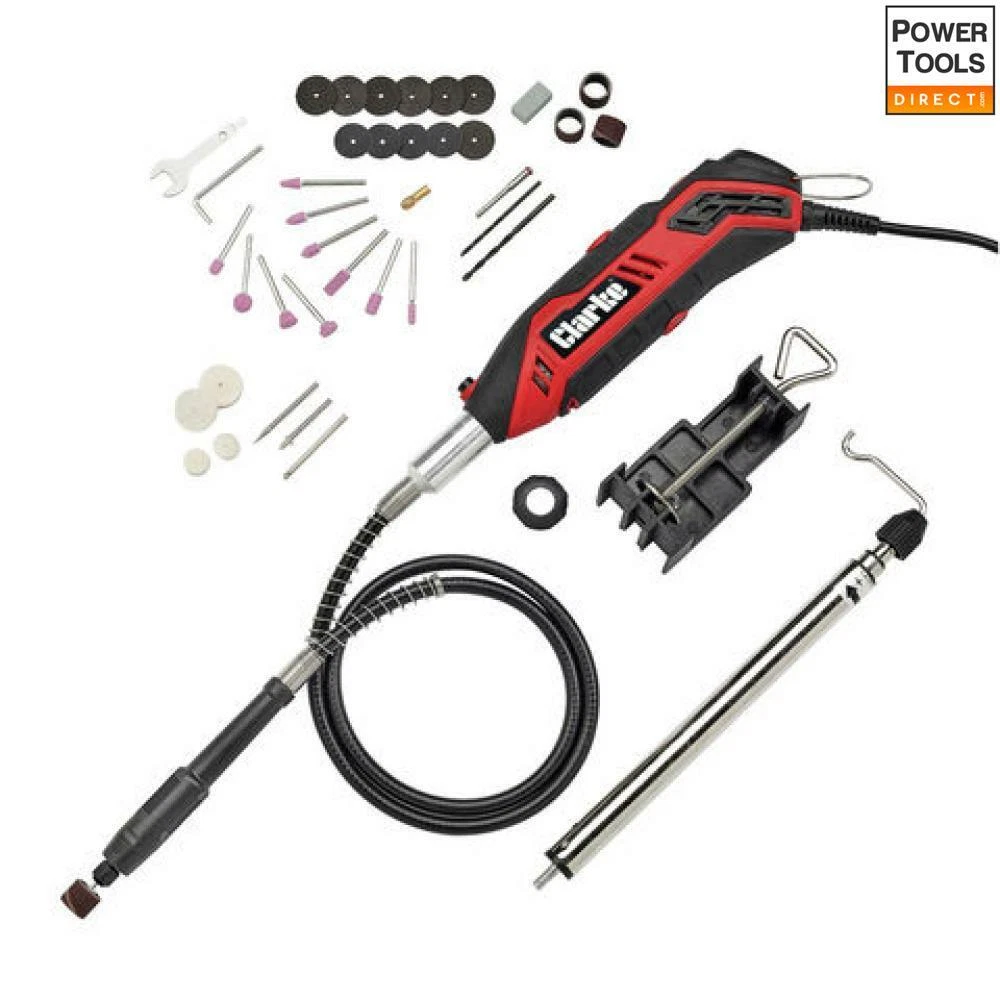 Clarke CRT130 ROTARY TOOL 40PCS ACCS